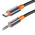 Mcdodo CA-0900 USB Type C to 3.5mm AUX Jack Coil Cable Castle Series 1.8m